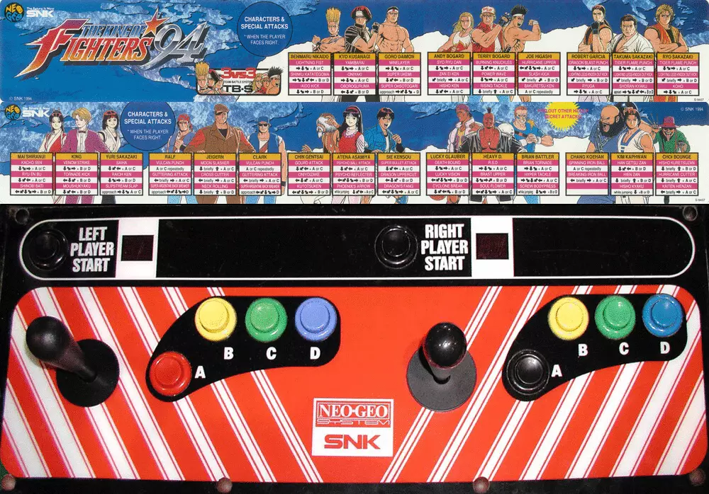 Image n° 2 - cpanel : The King of Fighters '94 (NGM-055)(NGH-055)