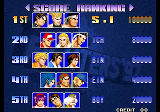 Image n° 2 - scores : The King of Fighters '97 Plus (bootleg)