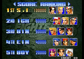 Image n° 2 - scores : The King of Fighters '98 - The Slugfest - King of Fighters '98 - dream match never ends (Korean boar
