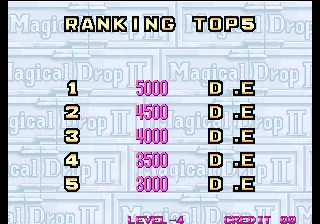 Image n° 4 - scores : Magical Drop II