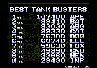 Image n° 4 - scores : Metal Slug 6 (Metal Slug 3 bootleg)