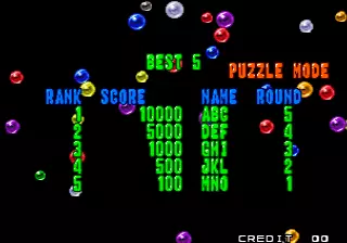 Image n° 4 - scores : Puzzle Bobble 2 - Bust-A-Move Again