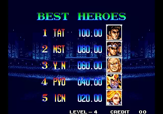 Image n° 5 - scores : World Heroes 2 Jet (ADM-007)(ADH-007)