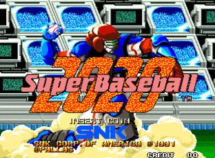 Image n° 3 - screenshots  : 2020 Super Baseball (set 2)