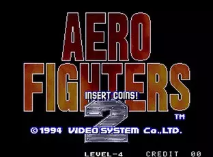 Image n° 1 - screenshots  : Aero Fighters 2 - Sonic Wings 2