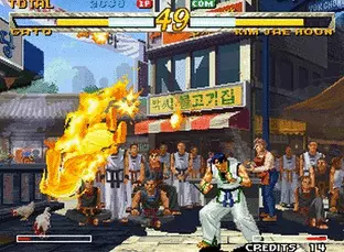 Image n° 6 - screenshots  : Garou - Mark of the Wolves (NGM-2530)(NGH-2530)