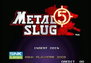 Image n° 8 - screenshots  : Metal Slug 5 (NGH-2680)