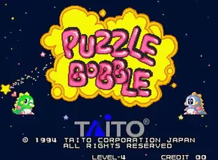 Image n° 1 - screenshots  : Puzzle Bobble - Bust-A-Move (NGM-083)