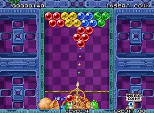 Image n° 2 - screenshots  : Puzzle Bobble - Bust-A-Move (NGM-083)