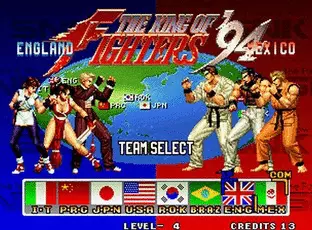 Image n° 11 - screenshots  : The King of Fighters '94 (NGM-055)(NGH-055)