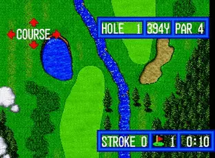 Image n° 6 - screenshots  : Top Player's Golf (NGM-003)(NGH-003)