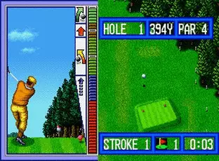 Image n° 5 - screenshots  : Top Player's Golf (NGM-003)(NGH-003)