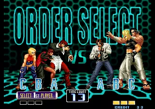 The King of Fighters 2002 Magic Plus II - Arcade - Artwork - Select Screen