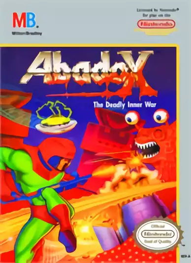 Image n° 1 - box : Abadox - The Deadly Inner War