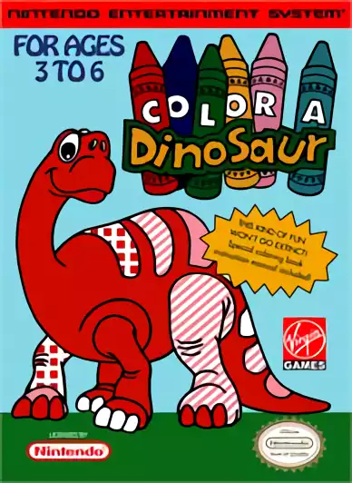 Image n° 1 - box : Color a Dinosaur
