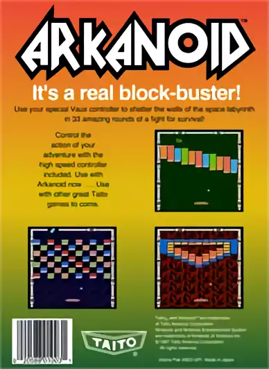 Image n° 2 - boxback : Arkanoid