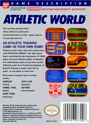 Image n° 2 - boxback : Athletic World