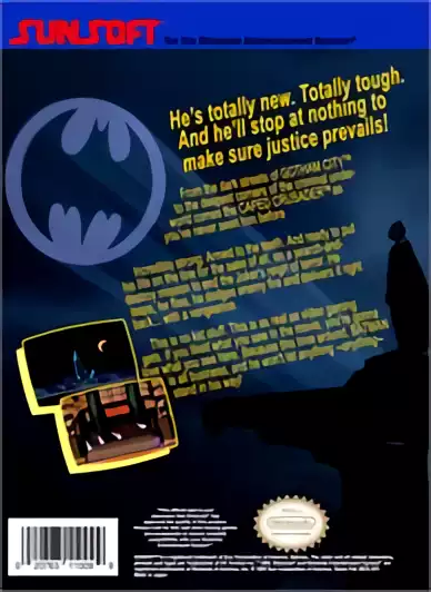 Image n° 2 - boxback : Batman - The Video Game