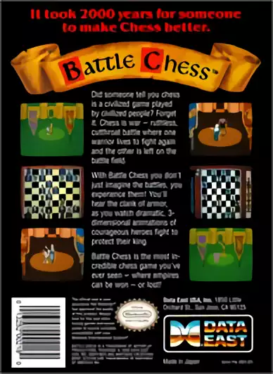 Image n° 2 - boxback : Battle Chess