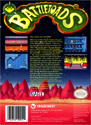 Image n° 2 - boxback : Battletoads