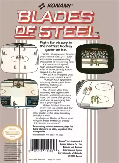 Image n° 2 - boxback : Blades of Steel