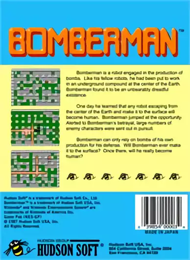 Image n° 2 - boxback : Bomberman