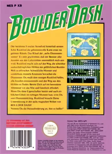 Image n° 2 - boxback : Boulder Dash