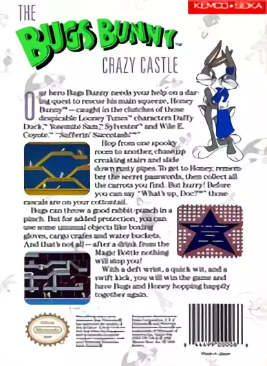 Image n° 2 - boxback : Bugs Bunny - Crazy Castle