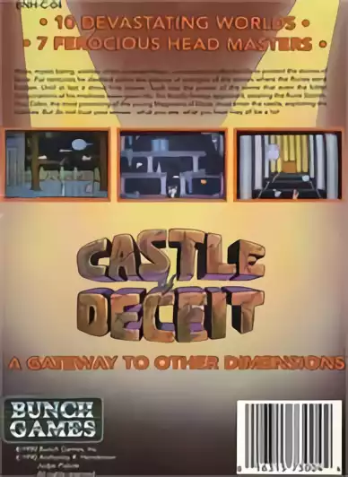 Image n° 2 - boxback : Castle of Deceit