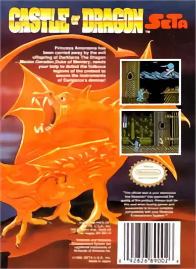 Image n° 2 - boxback : Castle of Dragon