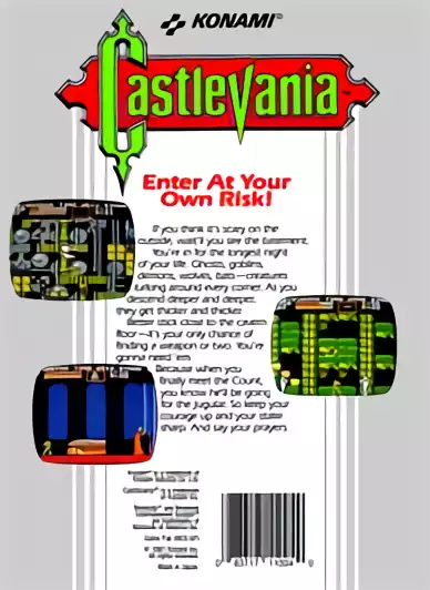 Image n° 2 - boxback : Castlevania Image n° 2 - boxback : Castlevania
