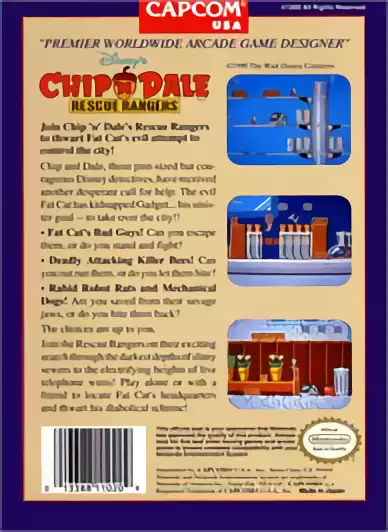 Image n° 2 - boxback : Chip 'n Dale Rescue Rangers