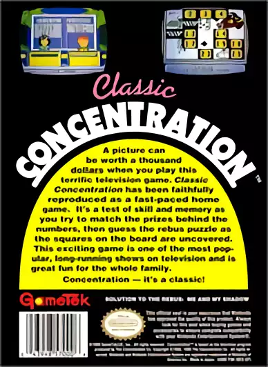 Image n° 2 - boxback : Classic Concentration