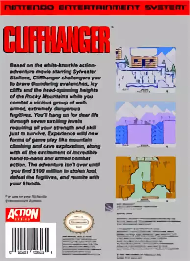 Image n° 2 - boxback : Cliffhanger