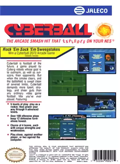 Image n° 2 - boxback : Cyberball