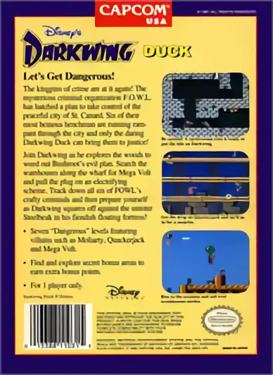 Image n° 2 - boxback : Darkwing Duck