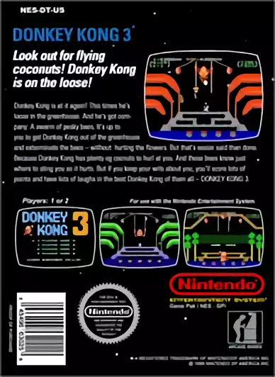 Image n° 2 - boxback : Donkey Kong 3