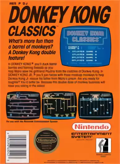 Image n° 2 - boxback : Donkey Kong Classics