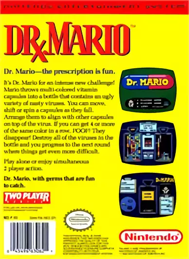 Image n° 2 - boxback : Dr. Mario