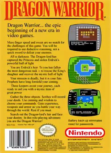 Image n° 2 - boxback : Dragon Warrior