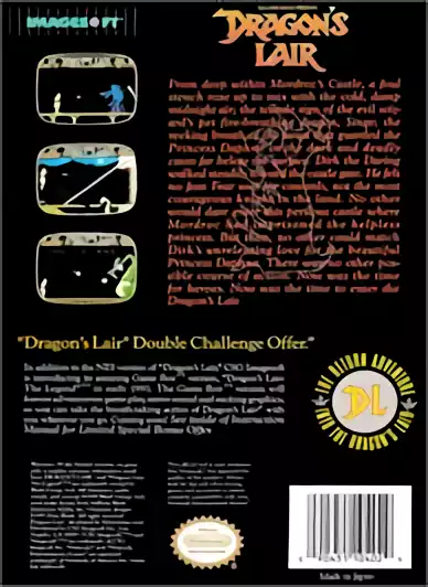 Image n° 2 - boxback : Dragon's Lair
