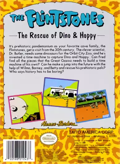 Image n° 2 - boxback : Flintstones, The - The Rescue of Dino & Hoppy