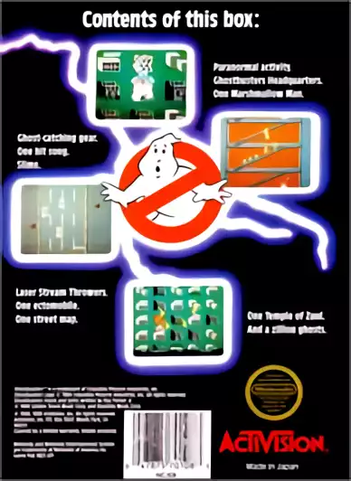 Image n° 2 - boxback : Ghostbusters Image n° 2 - boxback : Ghostbusters