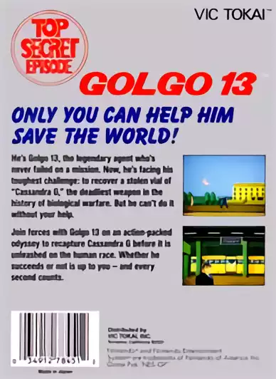 Image n° 2 - boxback : Golgo 13 - Top Secret Episode