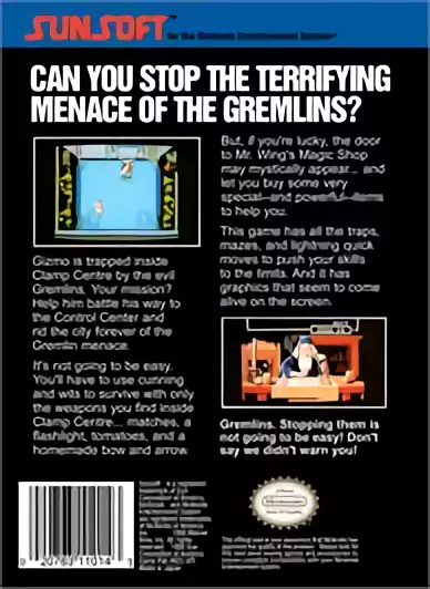 Image n° 2 - boxback : Gremlins 2 - The New Batch