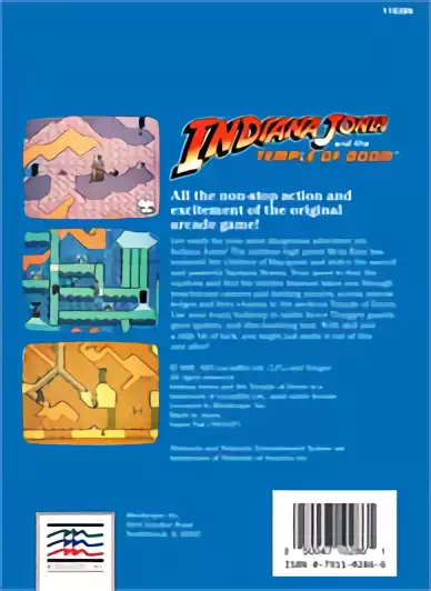 Image n° 2 - boxback : Indiana Jones and the Temple of Doom