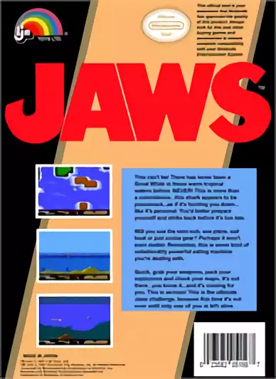 Image n° 2 - boxback : Jaws Image n° 2 - boxback : Jaws