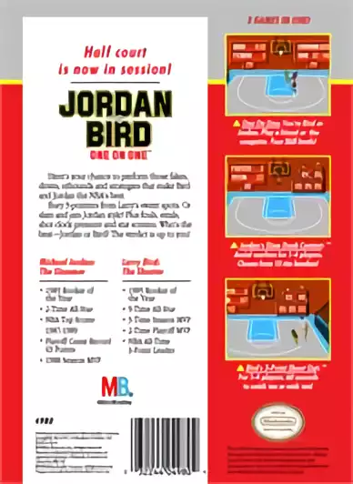 Image n° 2 - boxback : Jordan vs Bird - One On One