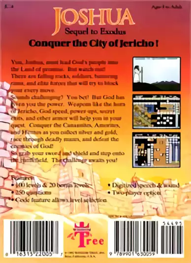 Image n° 2 - boxback : Joshua & the Battle of Jericho