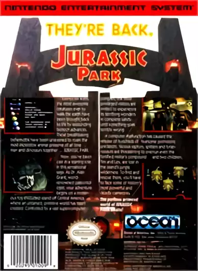 Image n° 2 - boxback : Jurassic Park